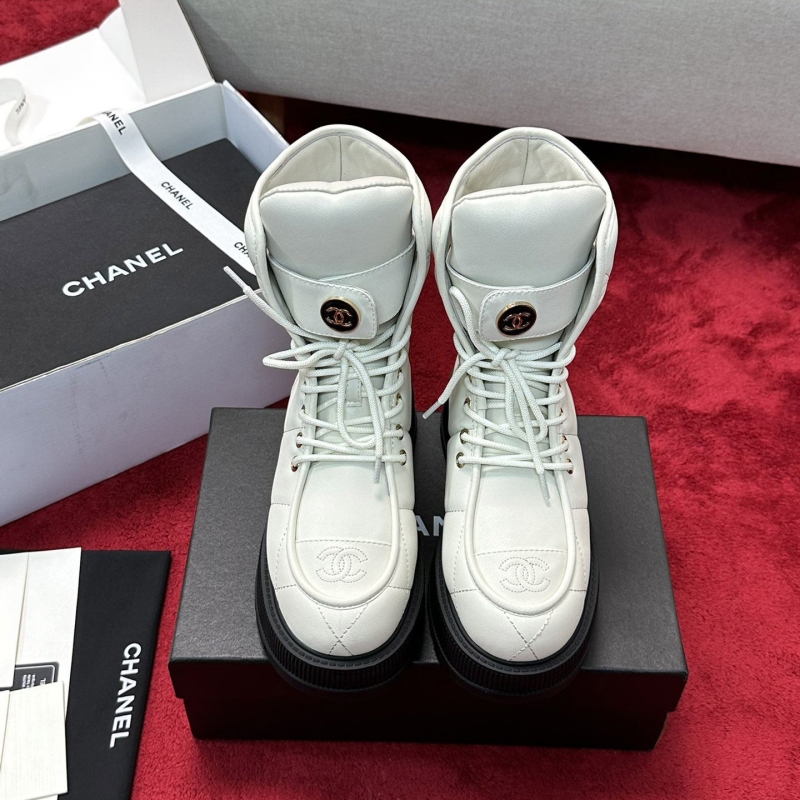 Ch*el leather shoes